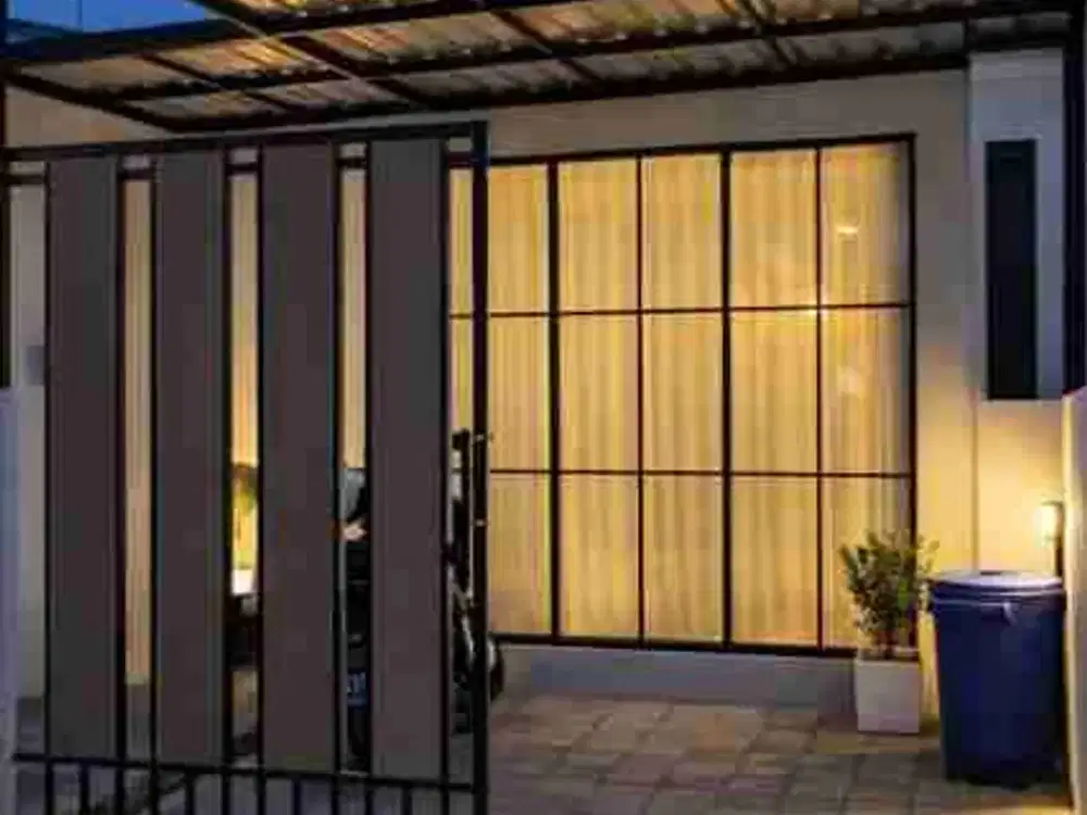 Sewa Rumah Baru konsep Mezzanine, Full Furnished di Pemecutan Klod, Denpasar Barat