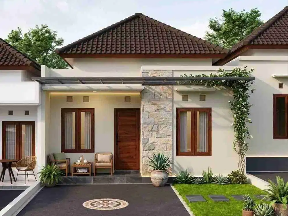 Rumah Minimalis Ekonomis Harga 700 Jutaan di Cekomaria, Denpasar Utara dekat Living World Gatsu