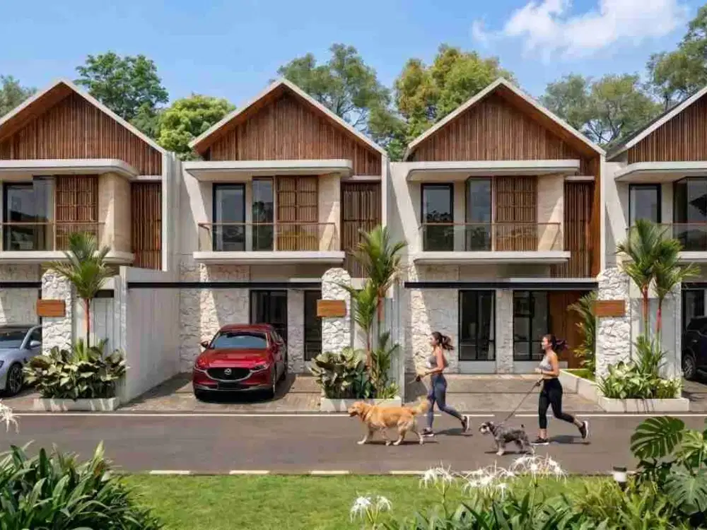 Cluster Villa Tropical Modern, Fully Furnished di Jimbaran, Bali dekat Bandara