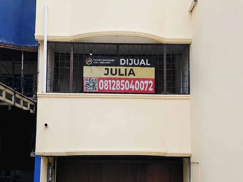 Ruko Duri Kosambi Raya, Cengkareng, 4x18 m², 3 Lt, SHM