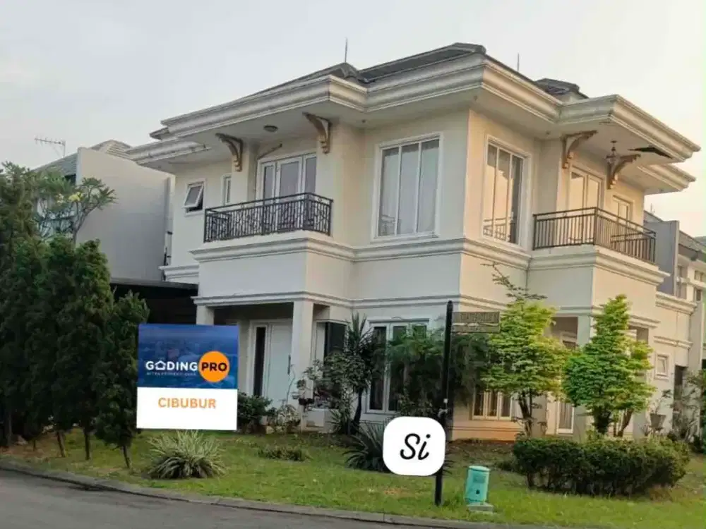 DIJUAL - Rumah Mewah Posisi Hook Full Furnish di Kota Wisata