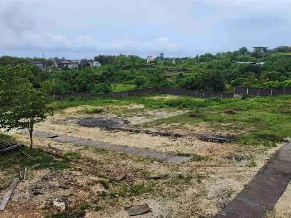Tanah Kavling Siap Bangun Dengan View Laut dan Hutan, di Kutuh, Nusa Dua, dekat Pantai2 Selatan Bali
