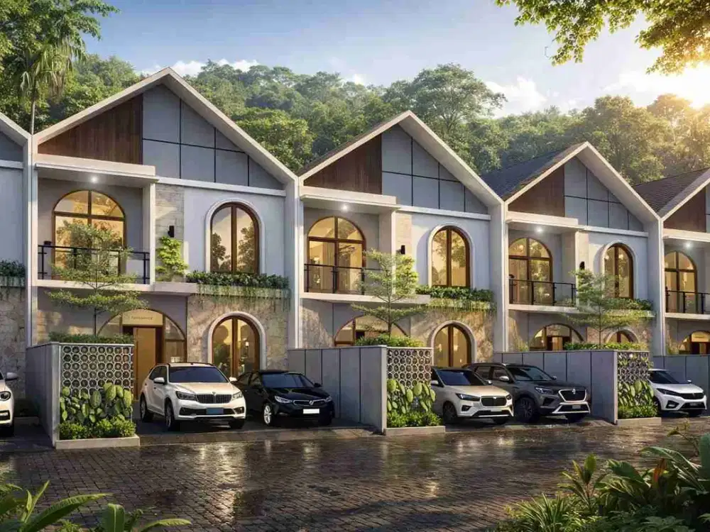 Rumah Semi Villa 2 Lantai, Harga Ekonomis 1 M-an di Jimbaran, Badung, dekat Udayana