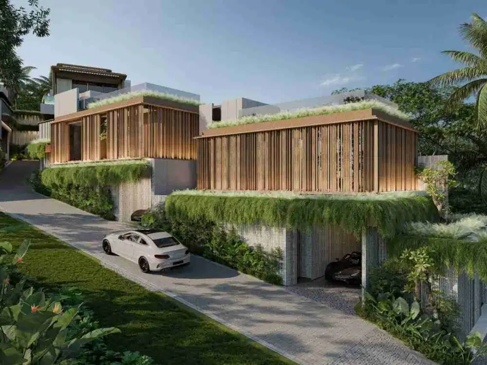 Luxury Modern Tropical Villa with Unblock Ocean View, Fully Furnished at Ungasan, Bali