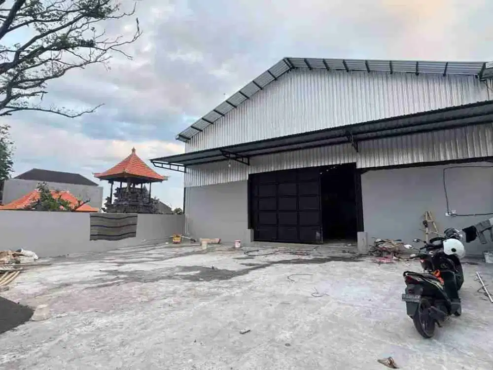 Disewakan Gudang Baru, Lokasi Strategis di Gatot Subroto Barat, Denpasar