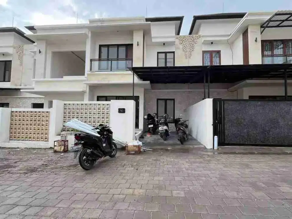 Disewakan Rumah Elite Modern Minimalis, One gate system, Harga Ekonomis di Jimbaran, Badung