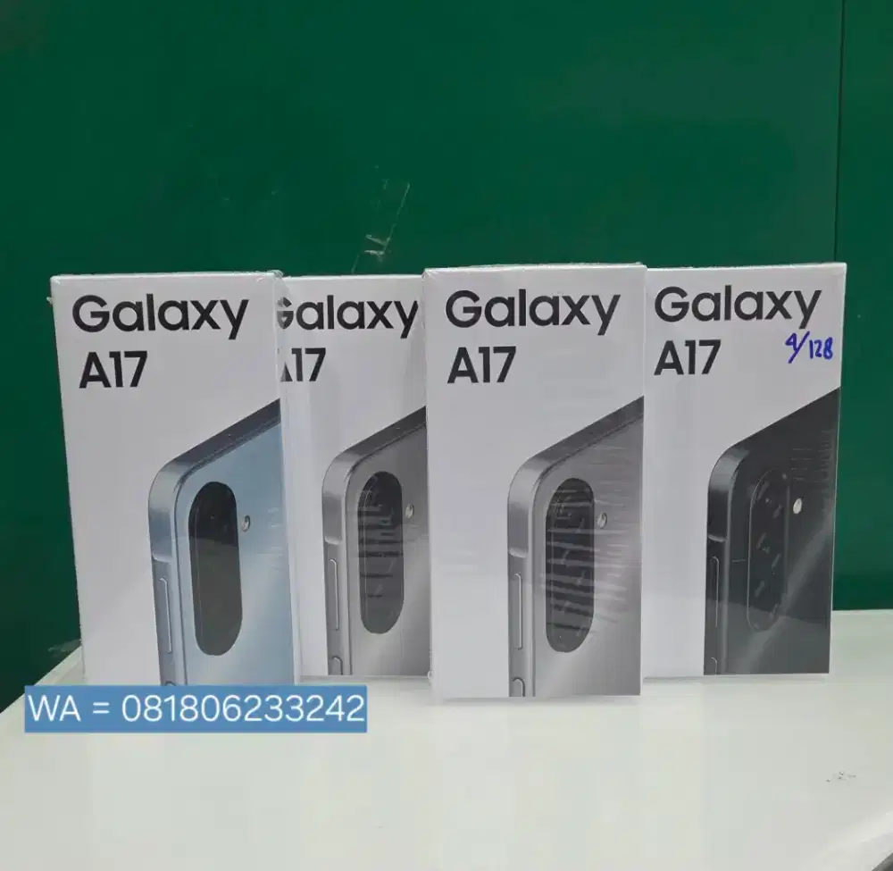 Samsung A17 lte 4+4/128 Baru garansi resmi.bisa cod.bisa cicilan