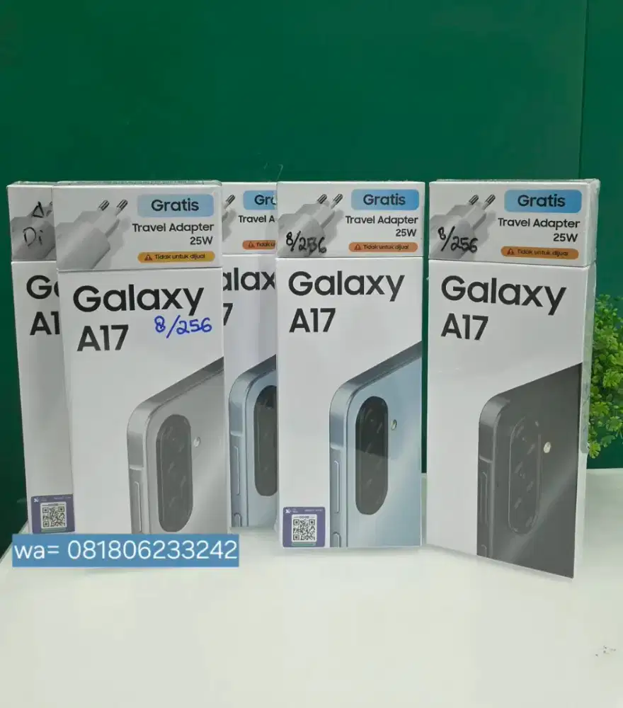 Samsung A17 lte 8+8/256 Baru garansi resmi.bisa cod.bisa cicilan