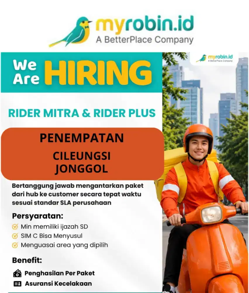 Kurir Motor & Driver Shopee Express