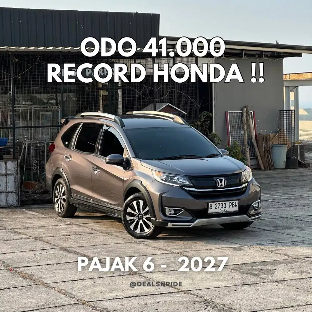 ODO 40.000 ANTIKK !! PAJAK 6/2027 HONDA BRV PRESTIGE 2020 SIAP PAKAI