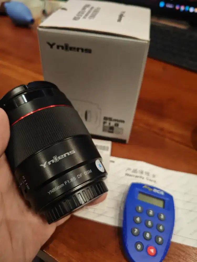 YongNuo Yong Nuo 85mm f1.8 full frame sony E-Mount YN85MM


Judul
