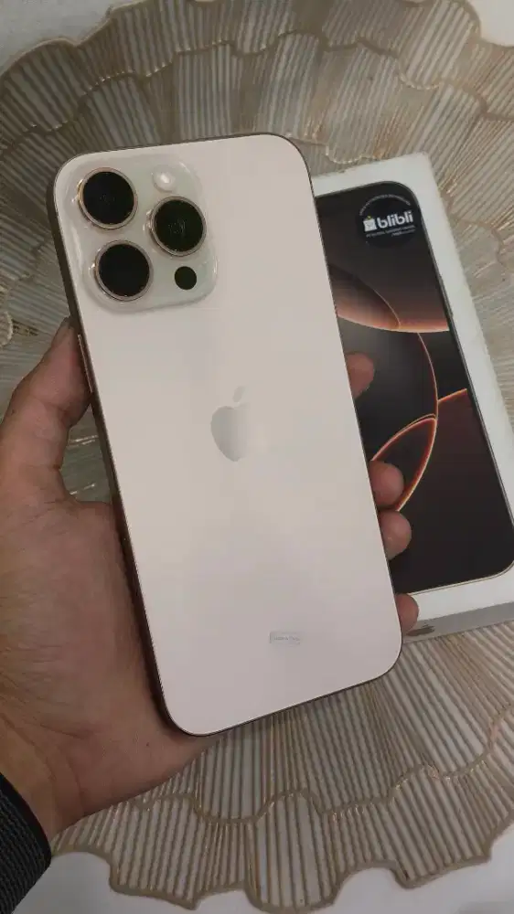 iPhone 16 promax 256gb iBox fullset mulus no minus. Hb92%