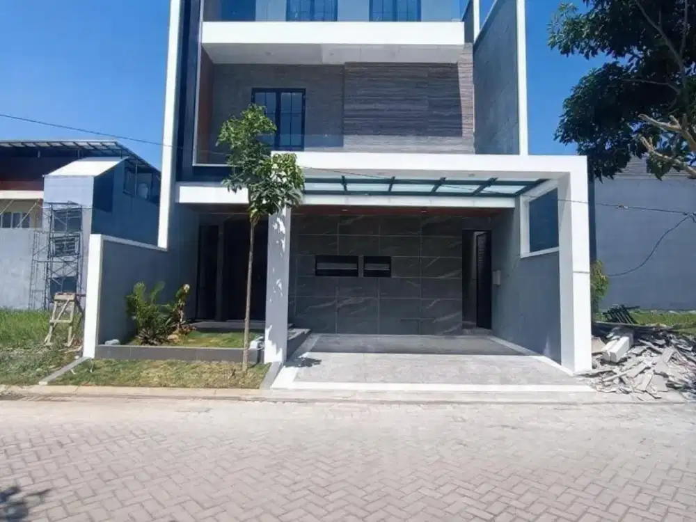 Rumah Baru Gress Mewah Citraland 3 lantai Hanya 4Man