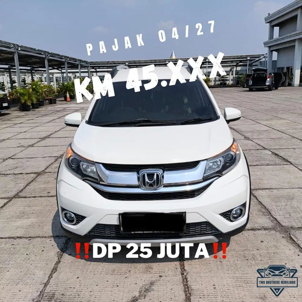 ‼️DP 25 JT LOW KM ORI‼️ HONDA BRV E CVT 2017