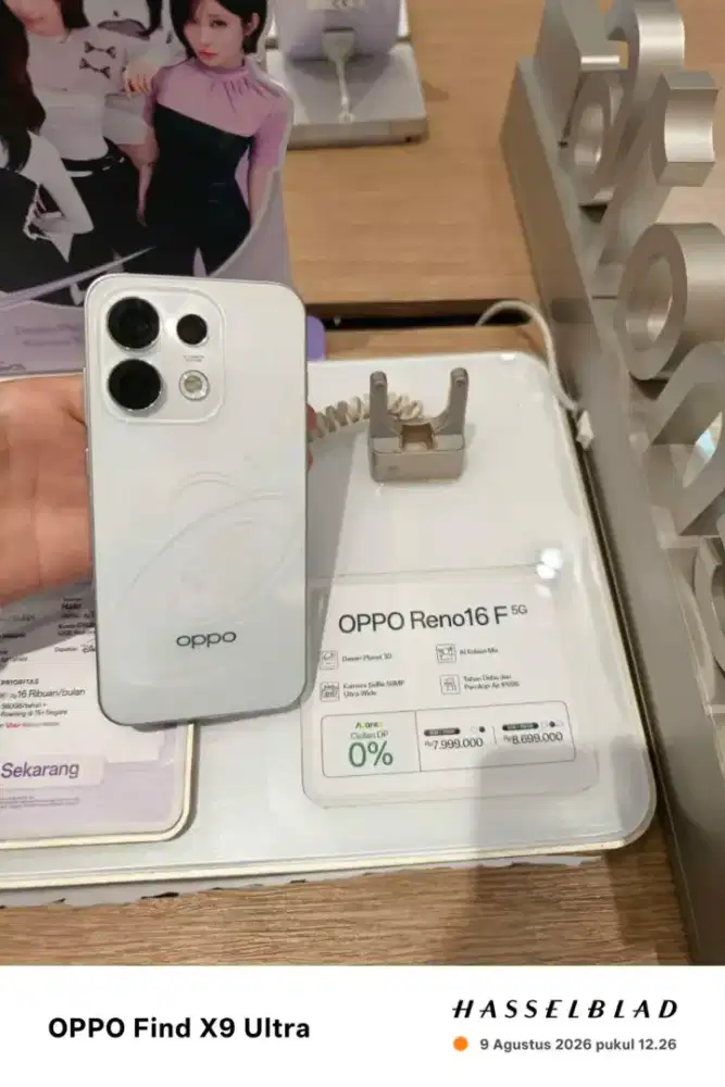 Oppo Reno 16 F 5g Cicilan Ringan by Kredivo