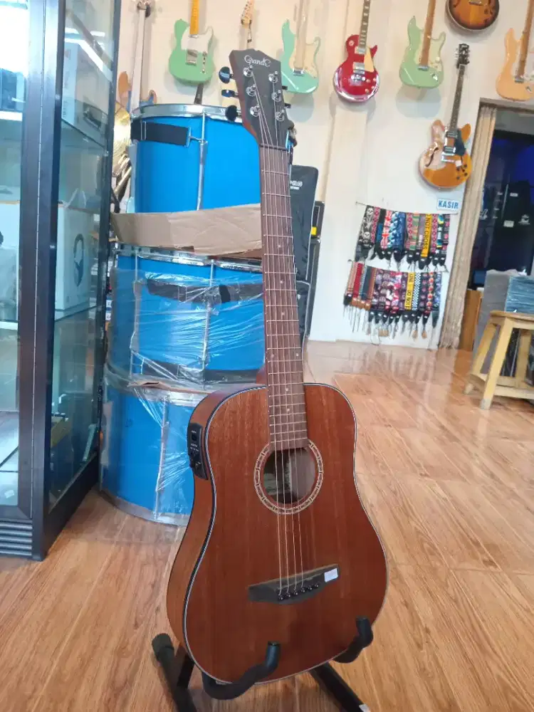 GITAR AKUSTIK ELEKTRIK GRANDE ¾ GW-125EQ NS  ORIGINAL