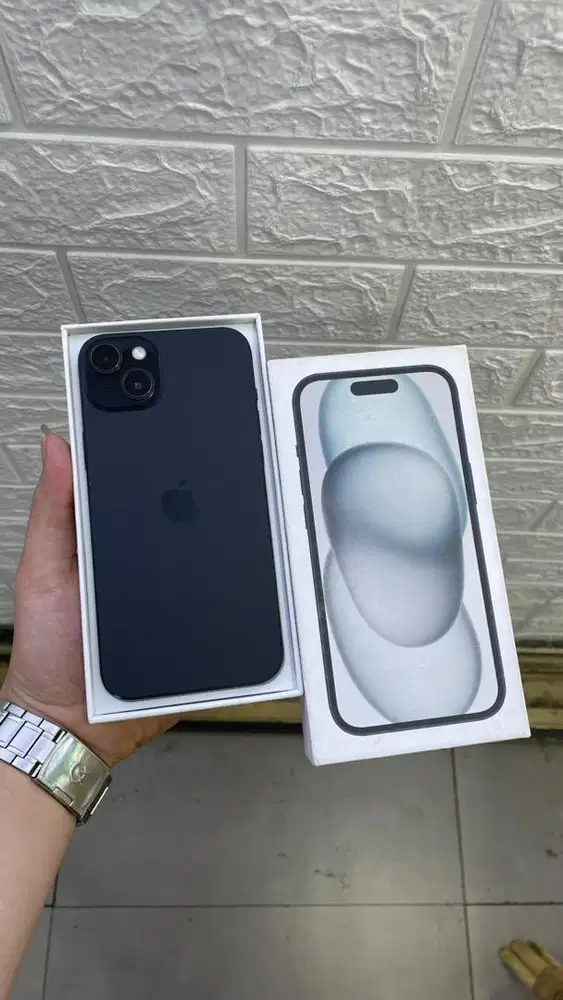 iphone 15 plus 128gb all operator noken lengkap