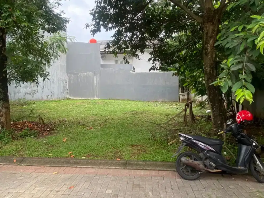 DIJUAL TURUN HARGA KAVLING FORESTA COLLINARE BSD ukuran 208 meter harga best huk taman