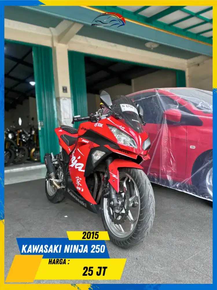 KAWASAKI NINJA 250 2015 BEKAS RASA BARU HIKMAH MOTOR KEPUH MALANG