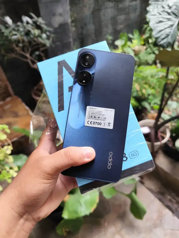 Oppo a78 5g 8/256 fullset Masi baru