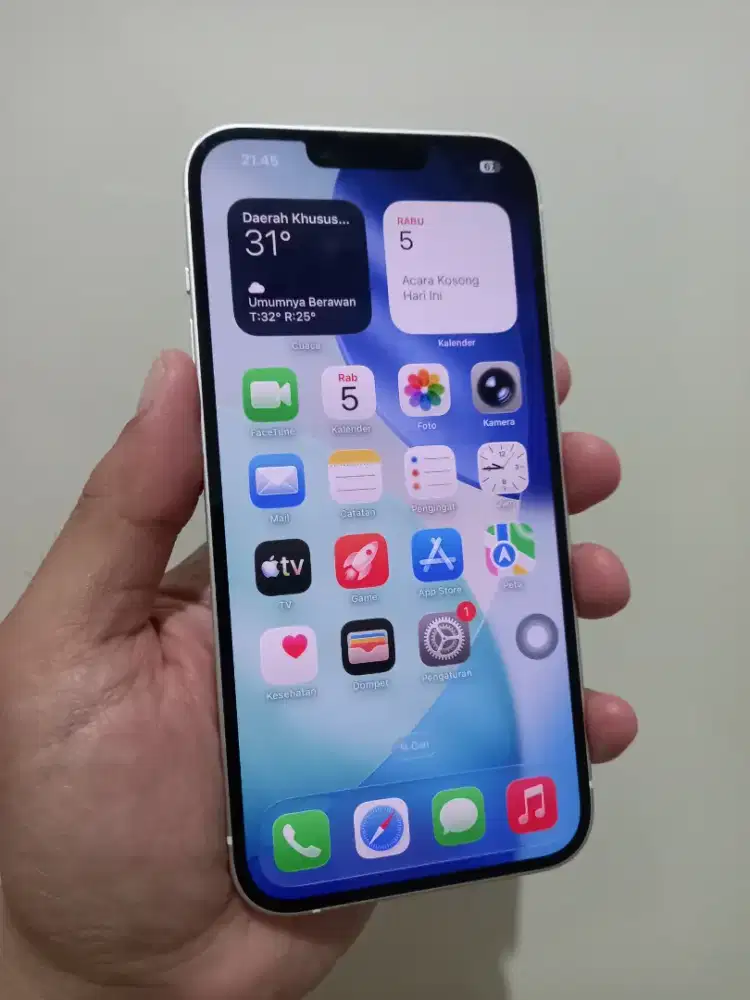 IPhone 14+ Plus 128Gb Fullset ex inter (Sim Lock) All Operator Fullset