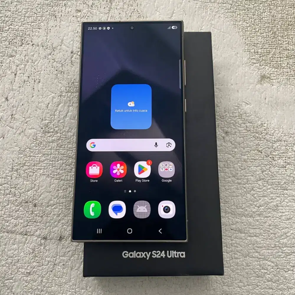 Samsung Galaxy S24 Ultra Warna Titanium Gray 12/256GB