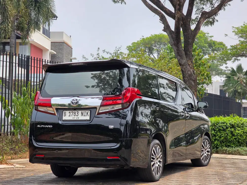 TDP 30.JT| ALPHARD G ATPM 2015 HITAM ISTIMEWA SEGER!!