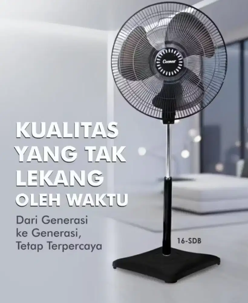 Kipas Angin stand Fan Berdiri Cosmos