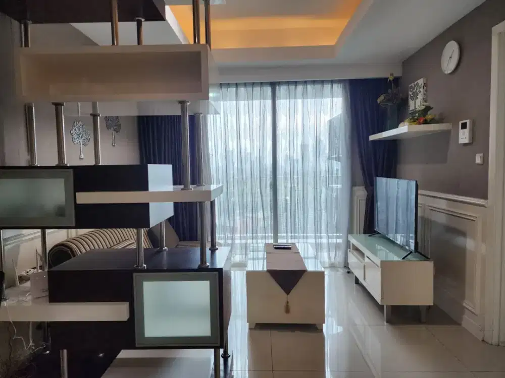 Apartments Casa Grande 1 BR With Balkon Full Furnish Disewakan Harga Termurah Di Jakarta Selatan