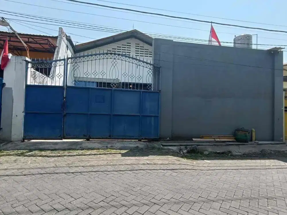 Dijual gudang ploso dekat raya  kenjeran row jalan 3 mobil