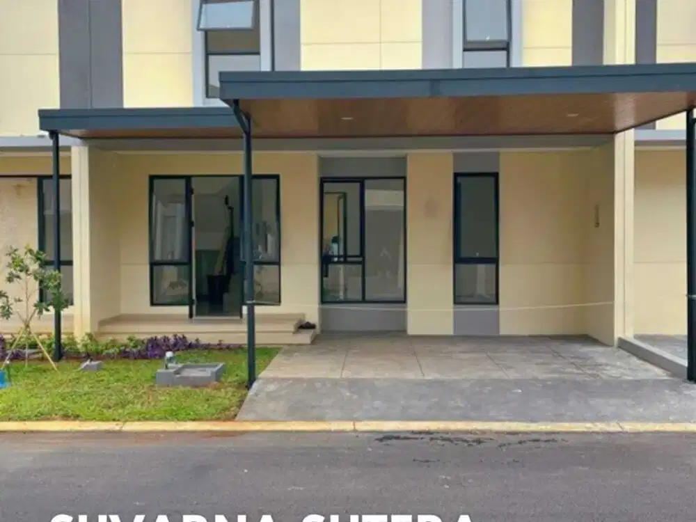 Disewakan Rumah Baru di Suvarna Sutera Fasilitas Lengkap