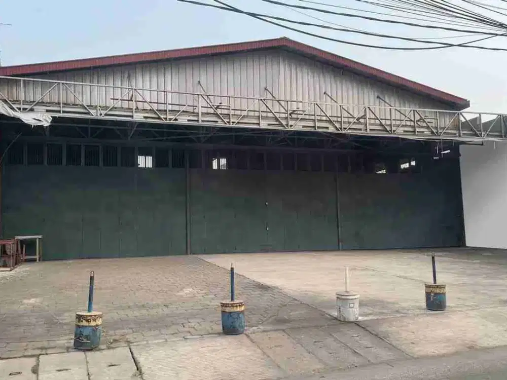 GUDANG DIJUAL BEKASI TIMUR BANGUNAN BELAKANG TINGKAT LEBAR 20