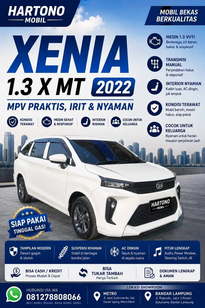 XENIA 1.3 X MT 2022