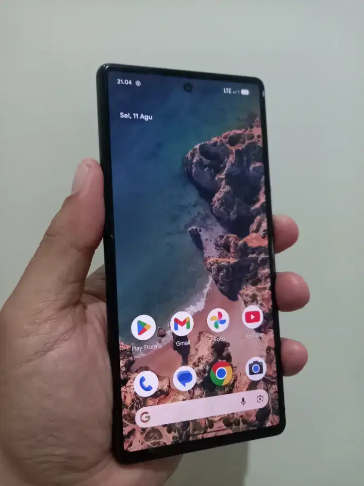 Googel Pixel 6 Ram 8/256Gb jaringan 5G Batangan pecas normal