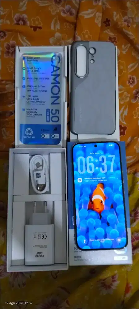 Tecno camon 50pro 5G baru 2minggu