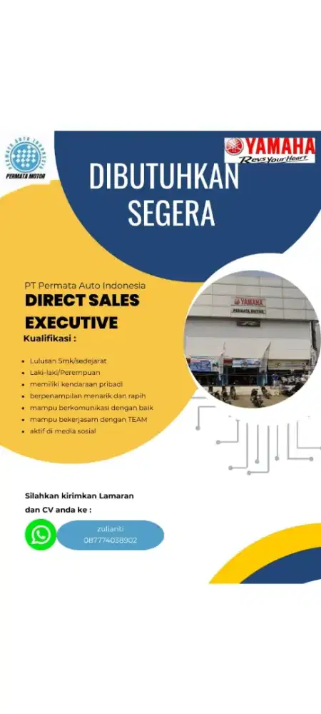 Sales marketing yamaha