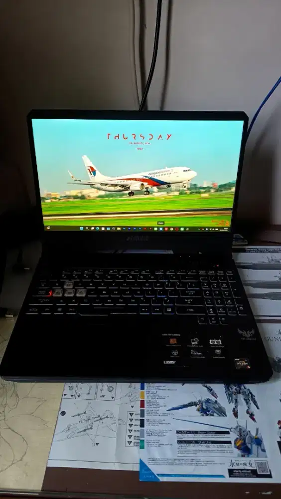 ASUS TUF GAMING FX505DY, AMD Ryzen 5, RX560X, 8+16GB RAM + 512 GB SSD