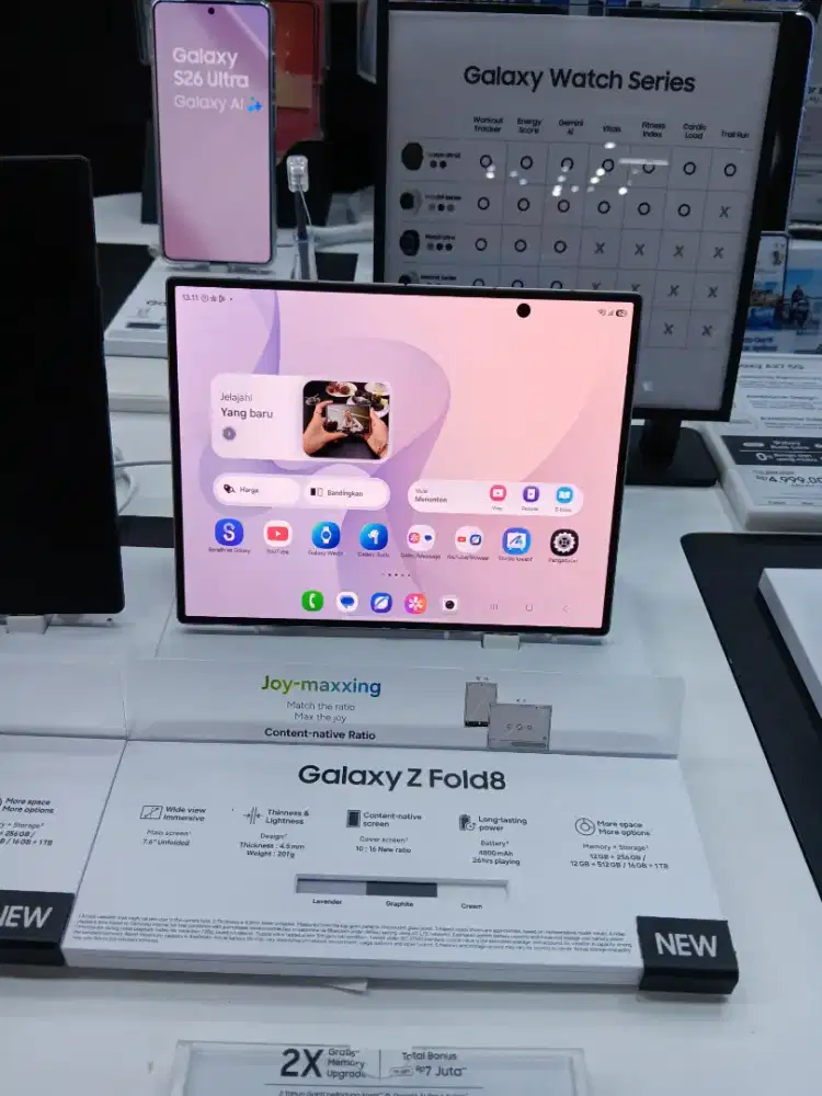 Kredit-TT samsung Galaxy Z Fold 8 512GB Proses Singkat