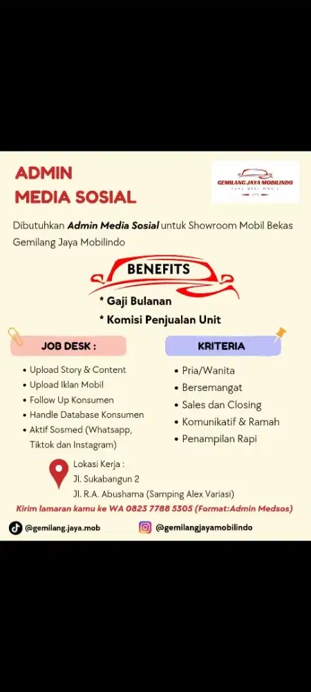 Admin social media