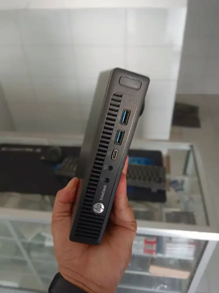 MINI PC HP ELITEDESK I5 6500T RAM 8GB SSD 128GB WIFI & SPEAKER READY