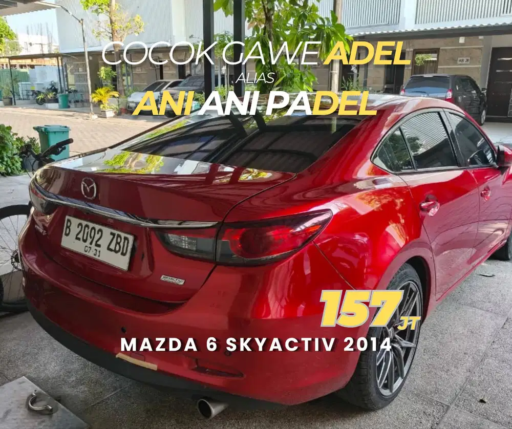 [DP 6jt] TERMURAH MAZDA 6 MAZDA 6 2.5L SKYACTIV 2014 NIK 2013