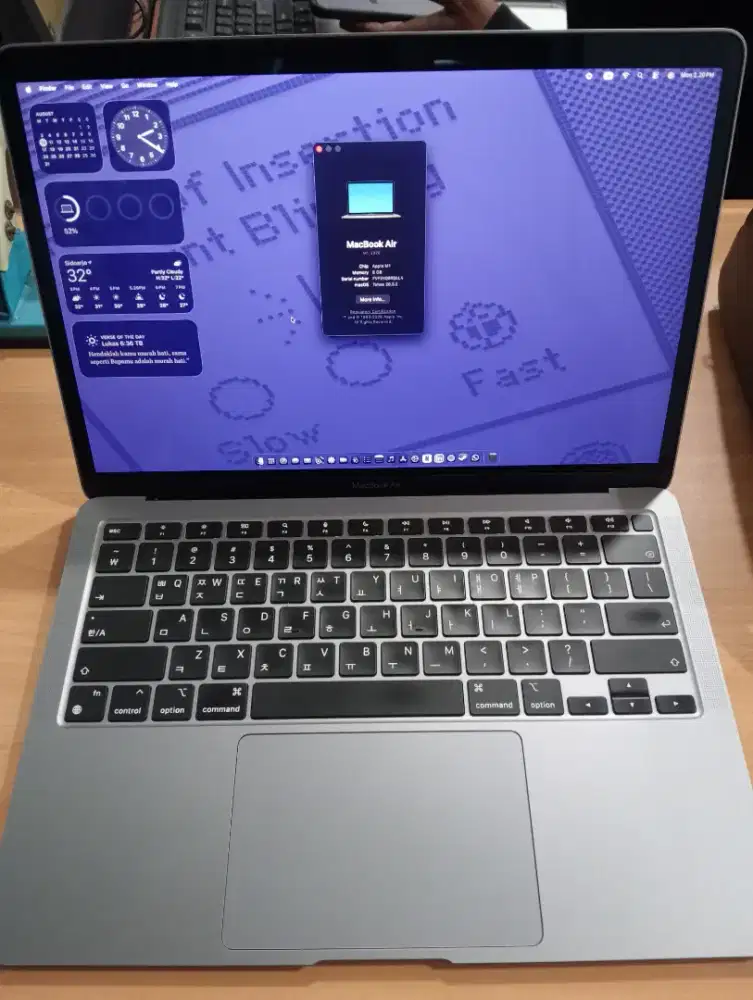 Macbook Air M1 2020