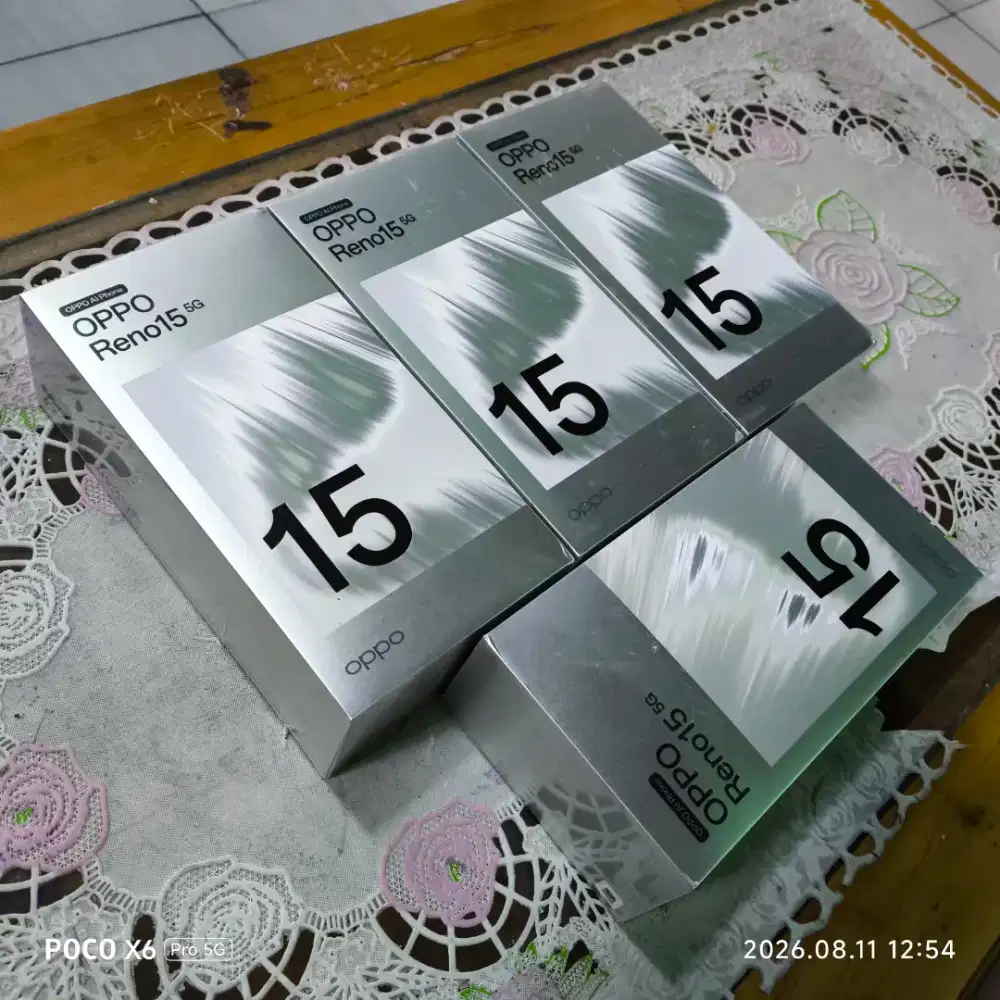 Oppo reno 15 12/256 baru dan segel murah