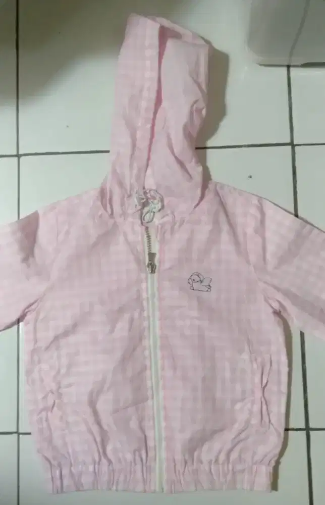 Jaket Hujan Anak Perempuan Usia 5-6 tahun