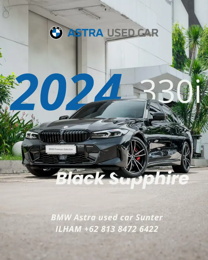 [TDP Rendah!] 2024 BMW 330i M sport