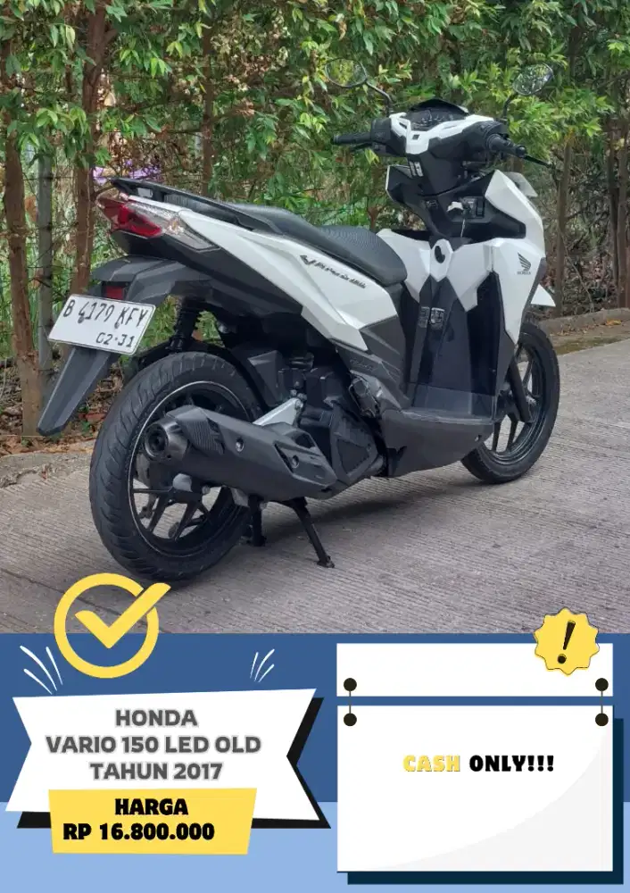 HONDA VARIO 150 LED OLD TAHUN 2017 READY