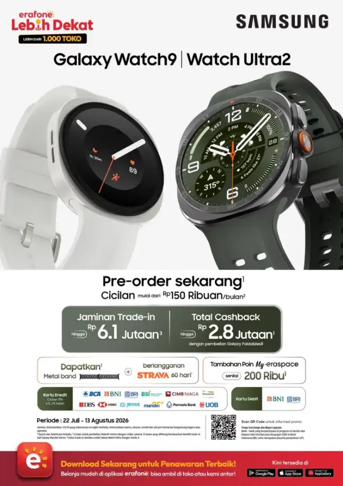 Gaes iktan PO Watch9 nya yuk krna bnyak benefitnya lo,erafone antasari