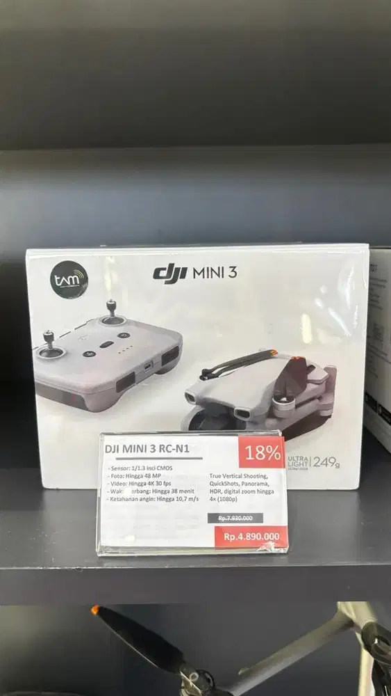 KREDIT DJI MINI 3 RC N1 , SYARAT HANYA KTP