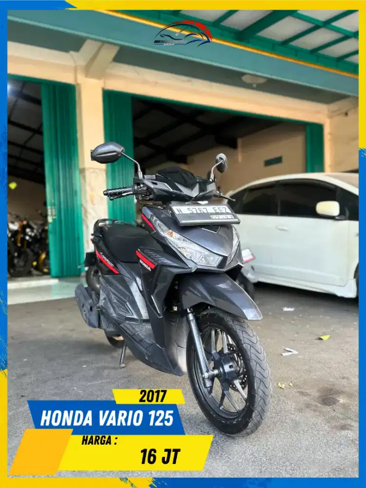 HONDA VARIO 125 2017 SIAP ANGKUT MASZEEHH HIKMAH MOTOR KEPUH MALANG