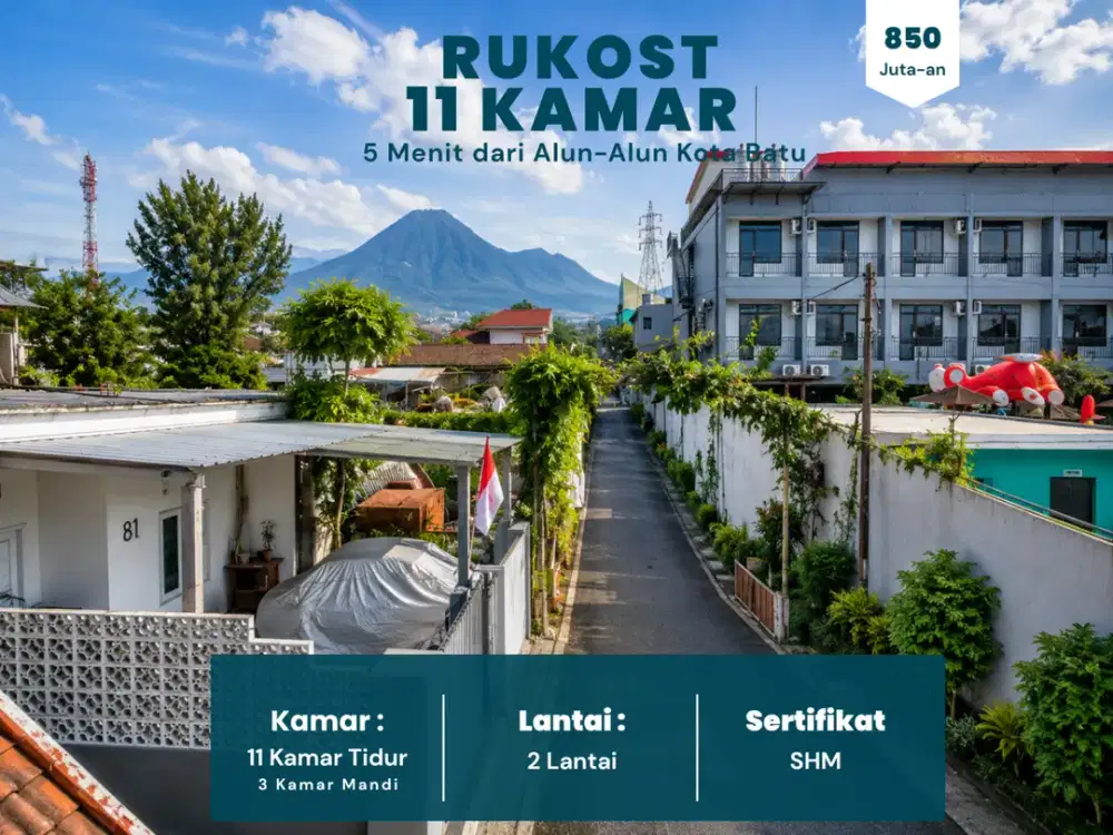 Rukost 11 Kamar 1 Menit Wonderland Batu